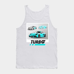 Miami Blue Turbo Tank Top